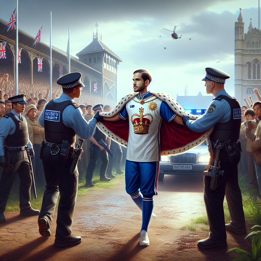 “King’s Jersey Visit Briefly Halted by Security Alert”