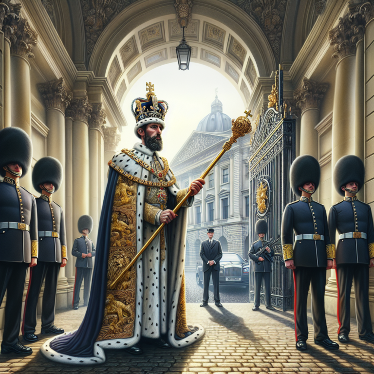 “King’s Jersey Visit Briefly Halted by Security Alert”