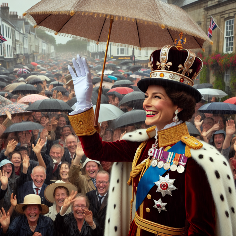 Royal Visit to Jersey Shines Bright Despite Rainy Weather