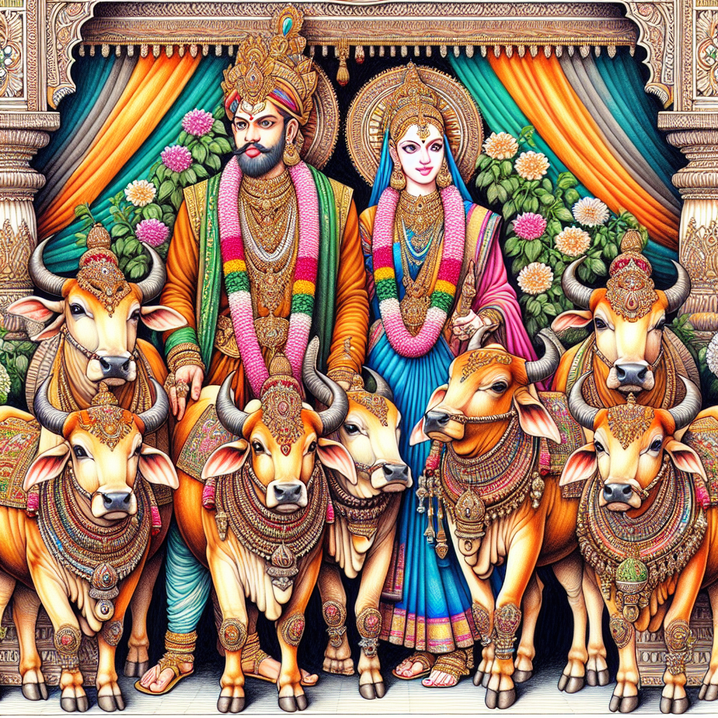 Royalty’s Generous Gift: King and Queen Present Seven Cows During Jersey Visit