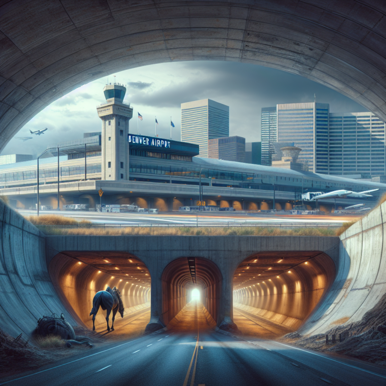 Unveiling the Mysteries of Denver Airport: Exploring Secret Tunnels and the Infamous ‘Cursed’ Horse
