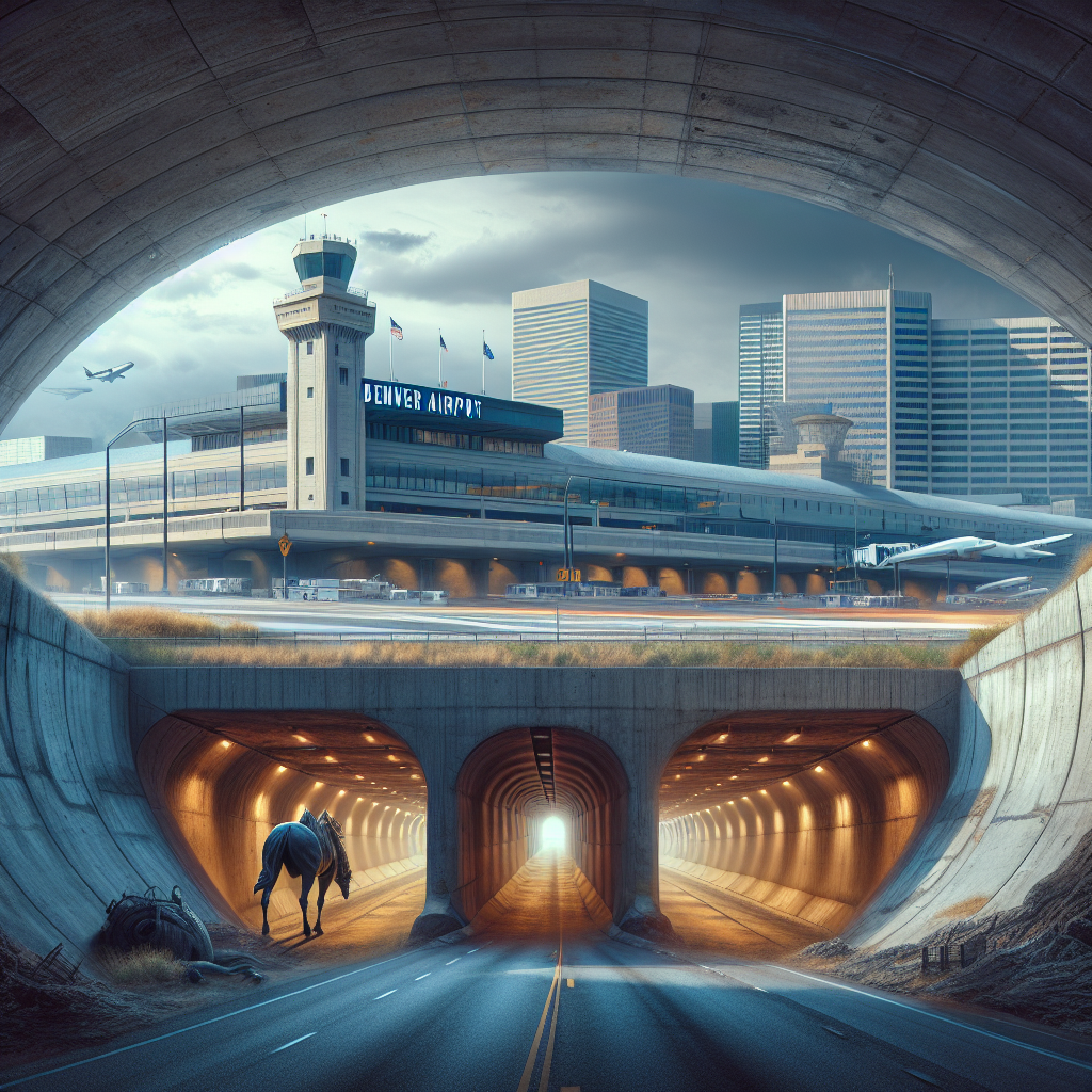 Unveiling the Mysteries of Denver Airport: Exploring Secret Tunnels and the Infamous ‘Cursed’ Horse