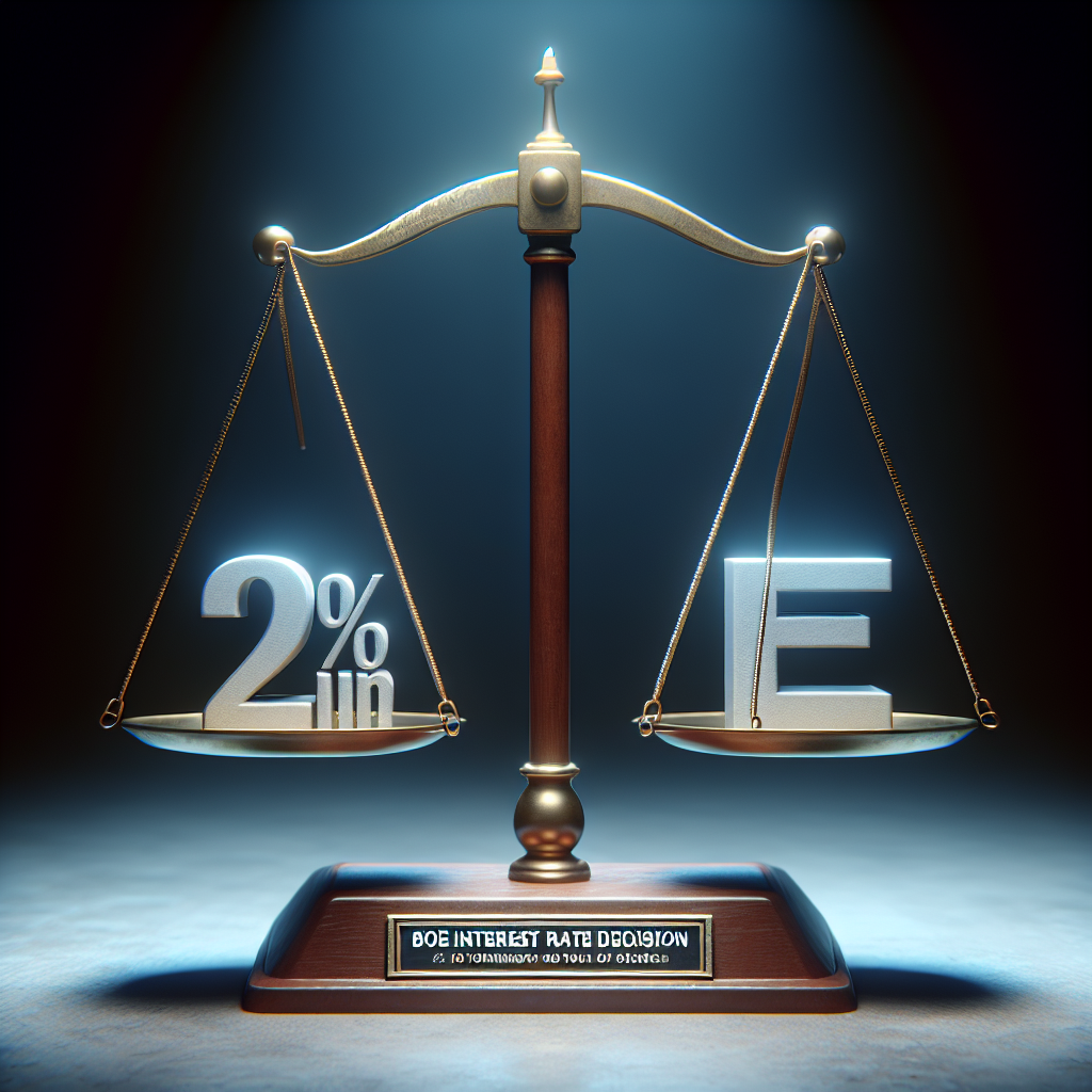 “BoE Interest Rate Decision Hangs in Balance Despite Stable 2% Inflation Target”