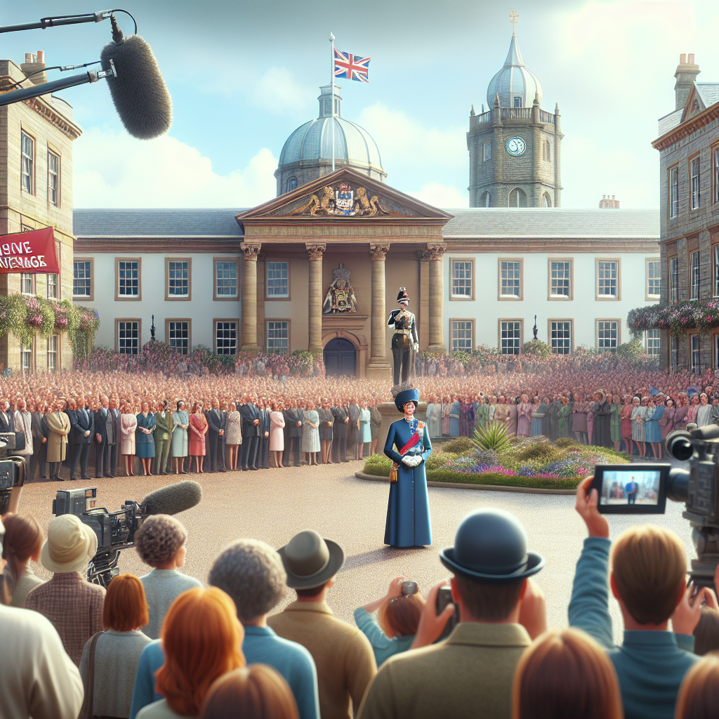 “Monarch King Charles Makes Historic Visit to Jersey – Exclusive Coverage by ITV News”