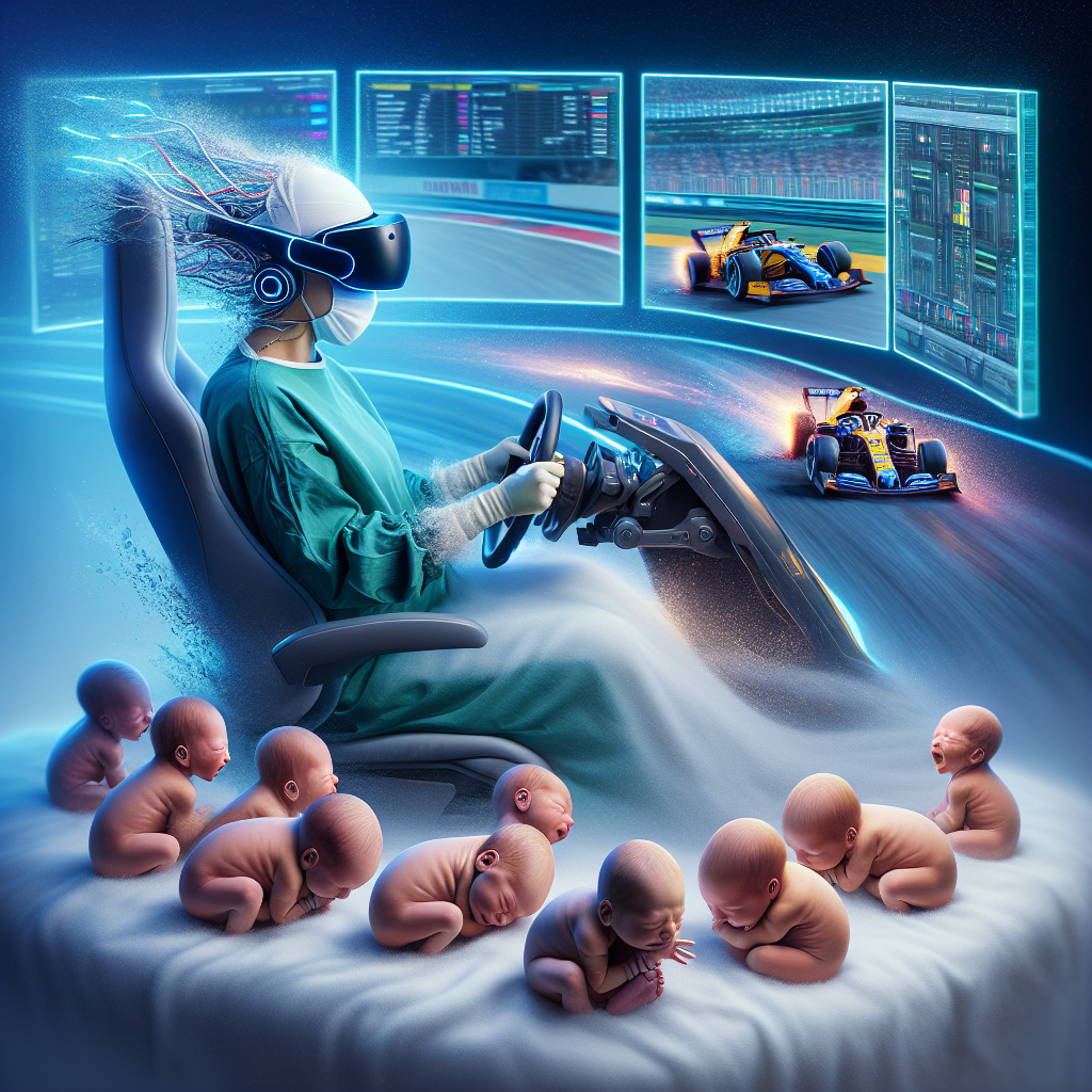 “Unveiling the Dominance of Caesareans in Virtual Racing Events!”