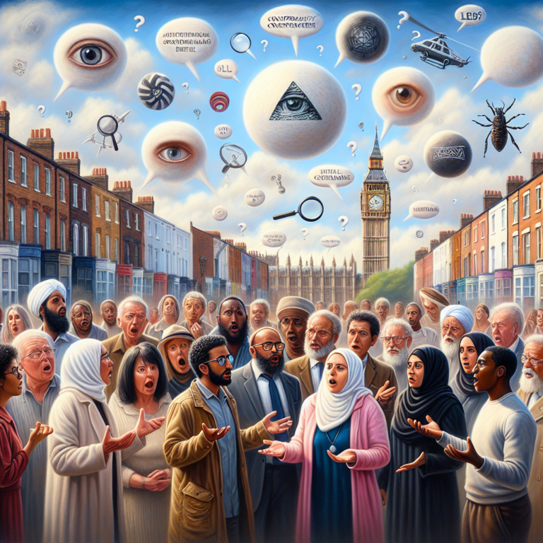 “Shocking Revelation: Most Residents of Birmingham Confess to Believing in Conspiracy Theories”