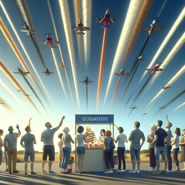 “Support the Sky Spectacle: Jersey Air Display Seeks Funds for 2024 Show!”