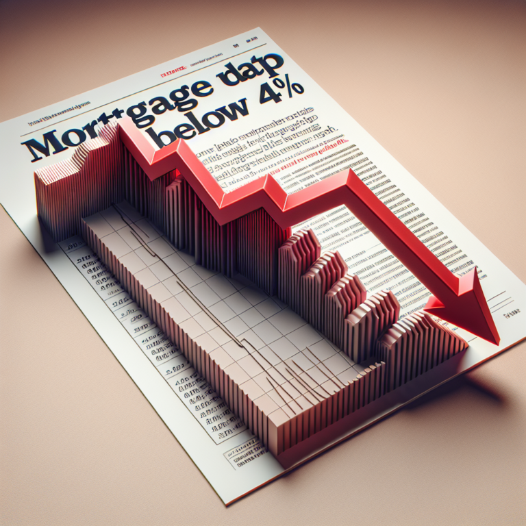 “Breaking: Nationwide Slashes Home Purchase Deal, Mortgage Rates Drop Below 4%”