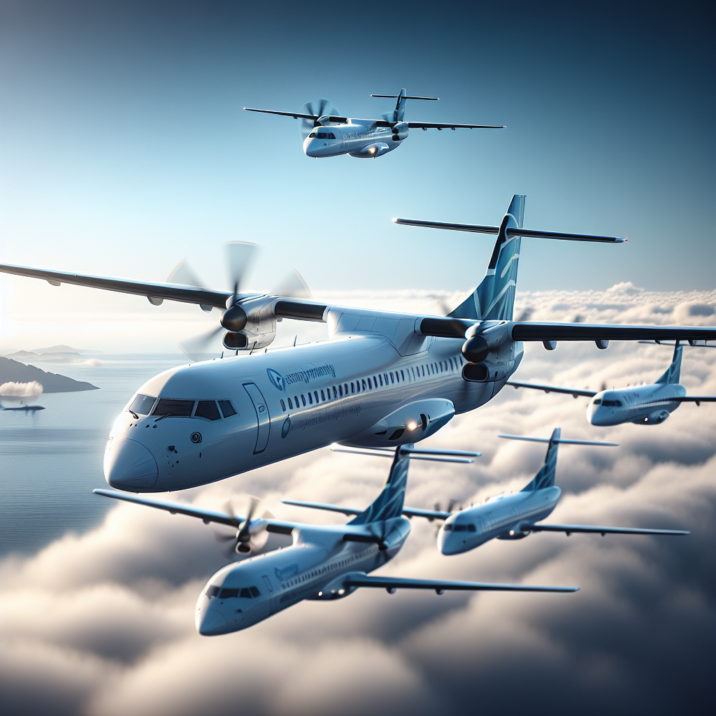 “Aurigny expands its fleet with the addition of a fourth ATR 72-600 aircraft”