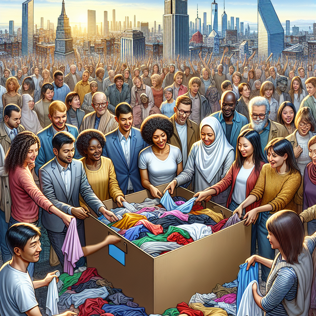 “Join the Movement: Arthouse Jersey Urges Islanders to Donate Shirts and T-Shirts!”