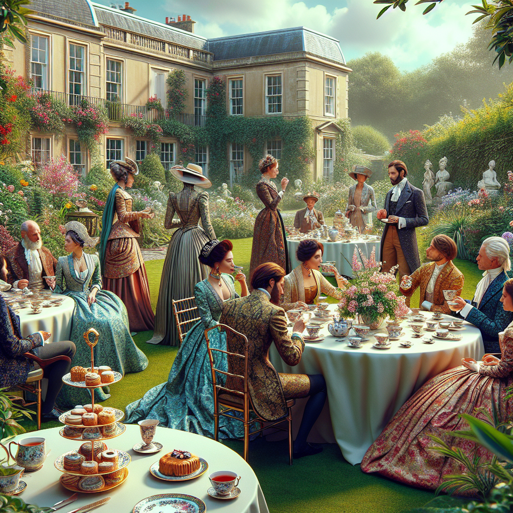 Royalty Attends Charming Tea Party in St Helier