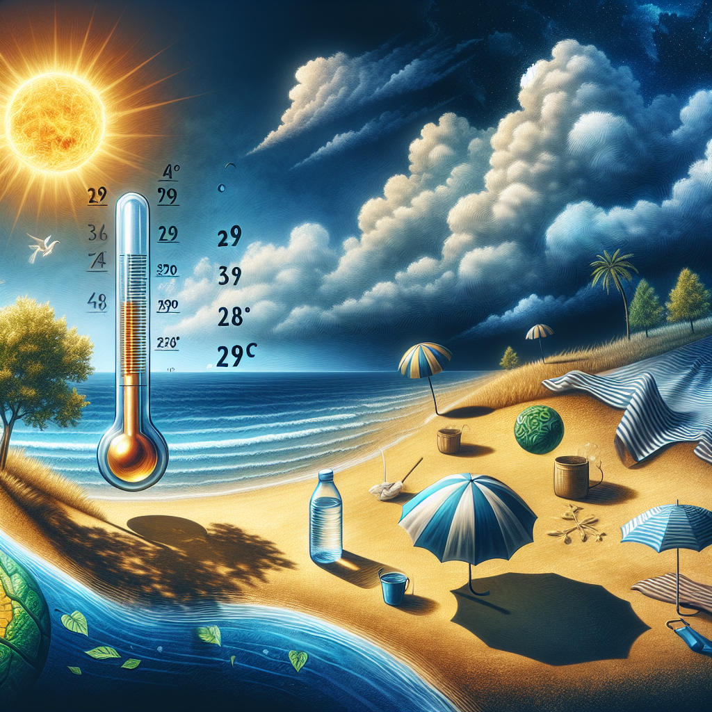 “Stay Cool: Jersey Braces for Second Day of Scorching 29°C Temperatures with Hot-Weather Tips”