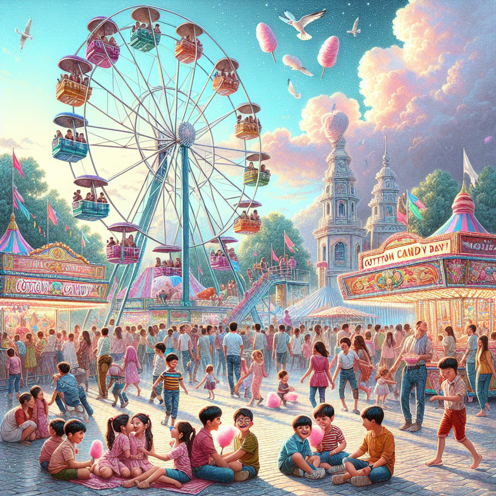 “Jersey’s Kids Delight in Free Funfair Festivities!”