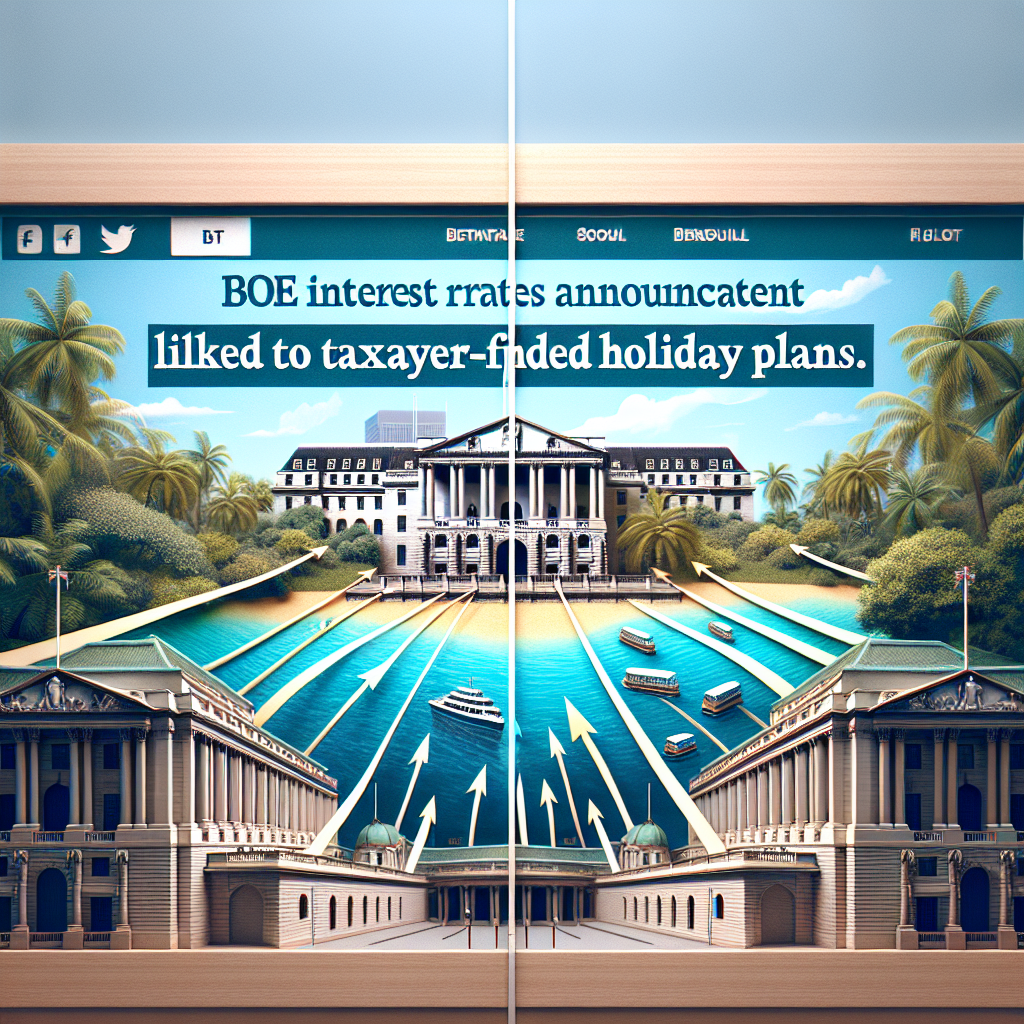 “BoE Interest Rates Announcement Linked to Badenoch’s Taxpayer-Funded Holiday Plans”