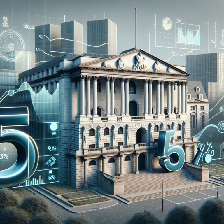 Bank of England Makes Bold Move: Slashes Interest Rates to 5% for the First Time Since March 2020