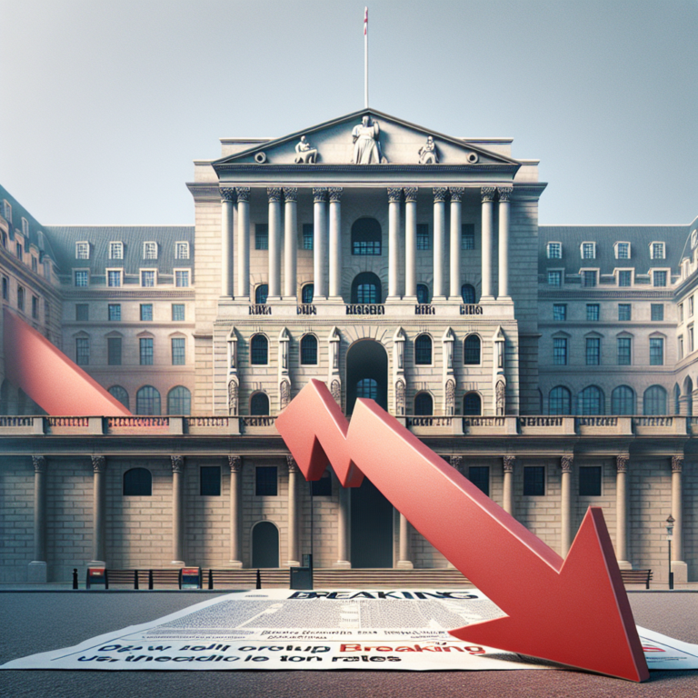 “Breaking News: Bank of England Finally Cuts Interest Rates!”