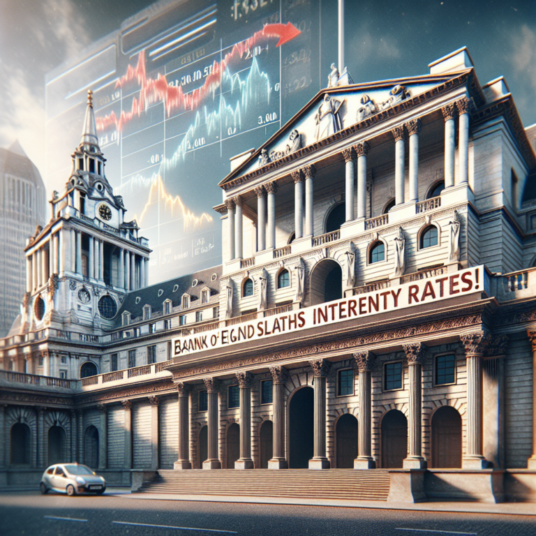 “Breaking News: Bank of England Slashes Interest Rates for the First Time in Over a Year!”