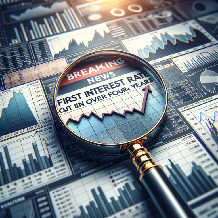 “Breaking News: First Interest Rate Cut in Over Four Years – What This Means for You!”