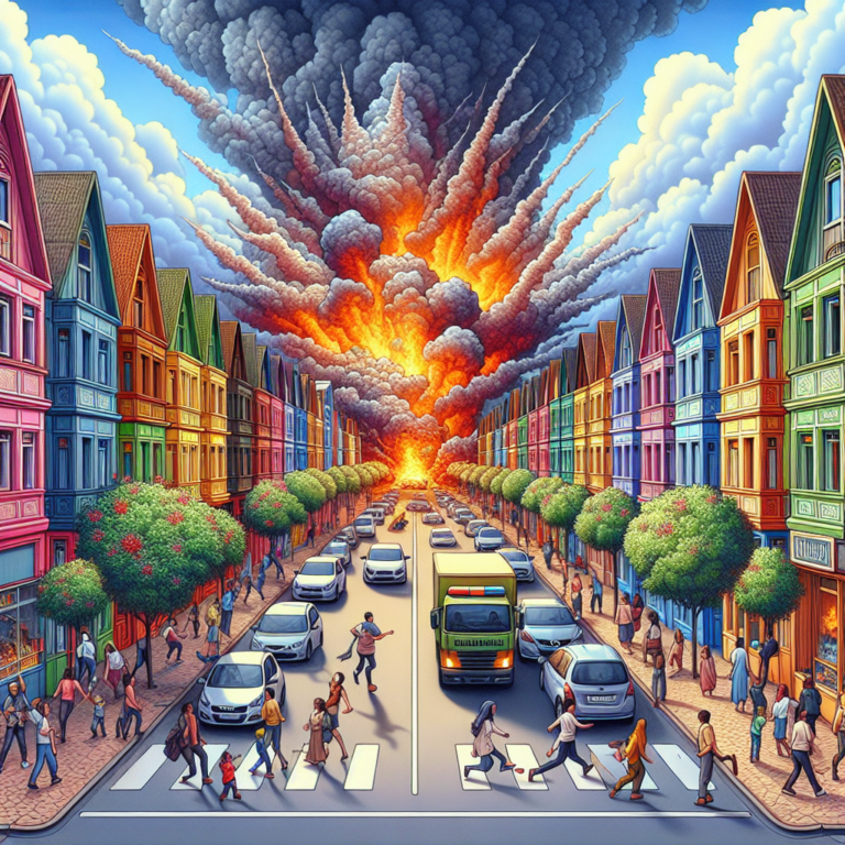 “Gas Explosion Shakes Neighborhood – What You Need to Know!”