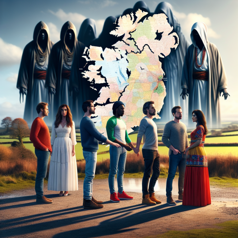 “Irish People Fear Being Replaced by Non-White Migrants – Shocking Conspiracy Theory Unveiled!”