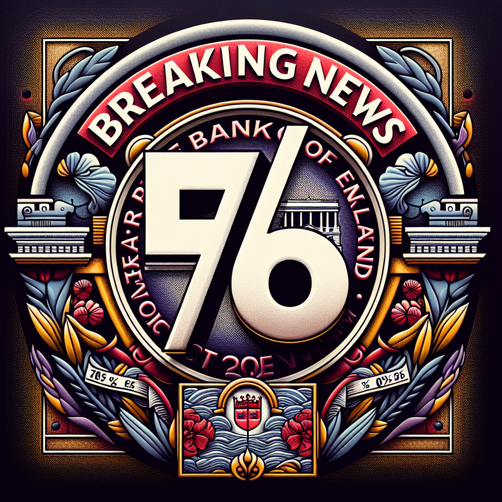 “Breaking News: Bank of England Slashes Interest Rate to 5% – First Decrease in Over a Year!”