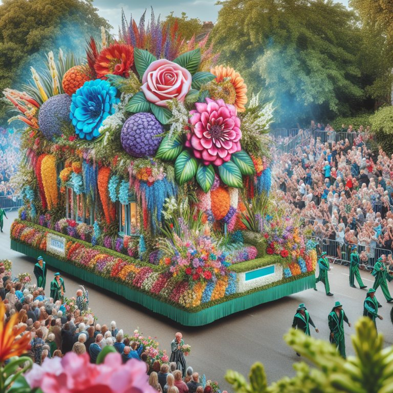 “Exciting Arrival Marks Start of Jersey Battle of Flowers!”