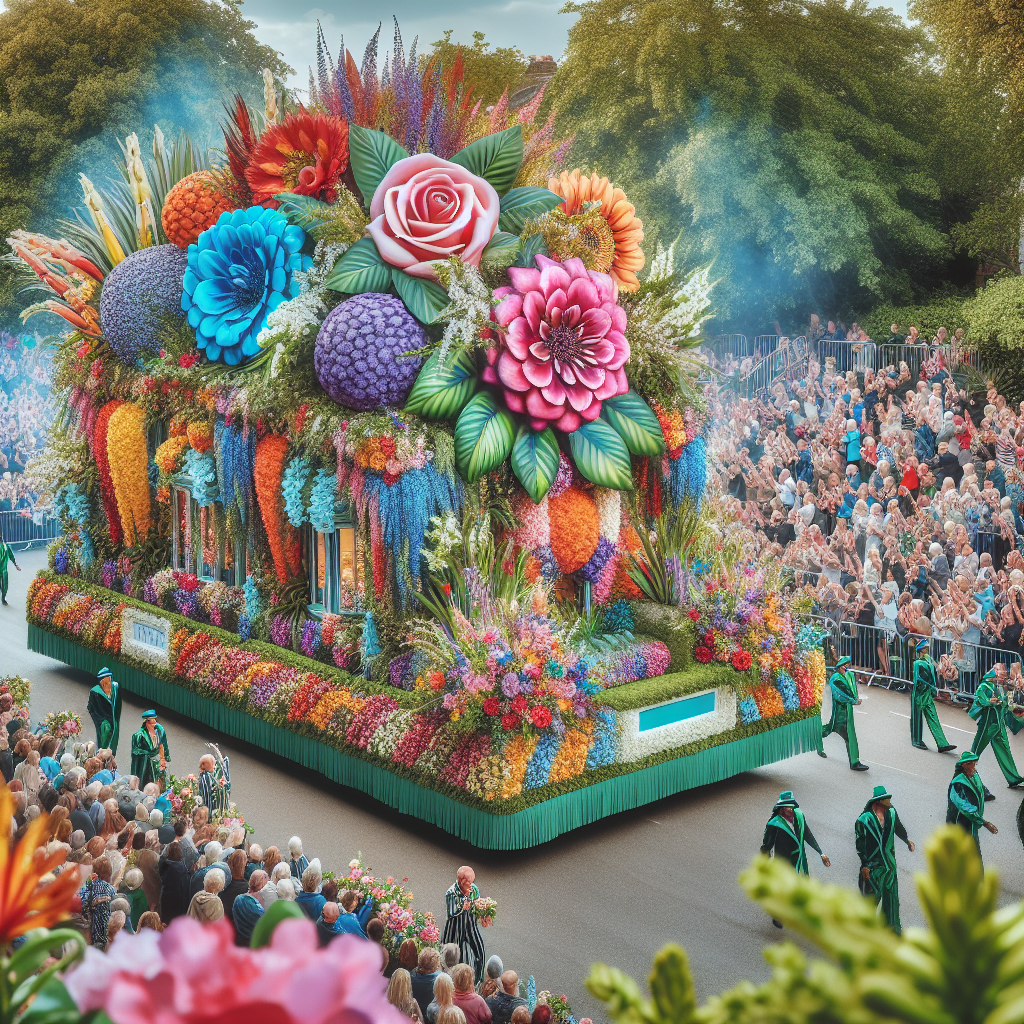 “Exciting Arrival Marks Start of Jersey Battle of Flowers!”