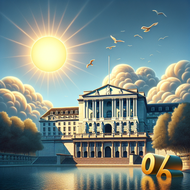 “Bank of England Slashes Key Interest Rate to 5% as Inflation Concerns Ease”