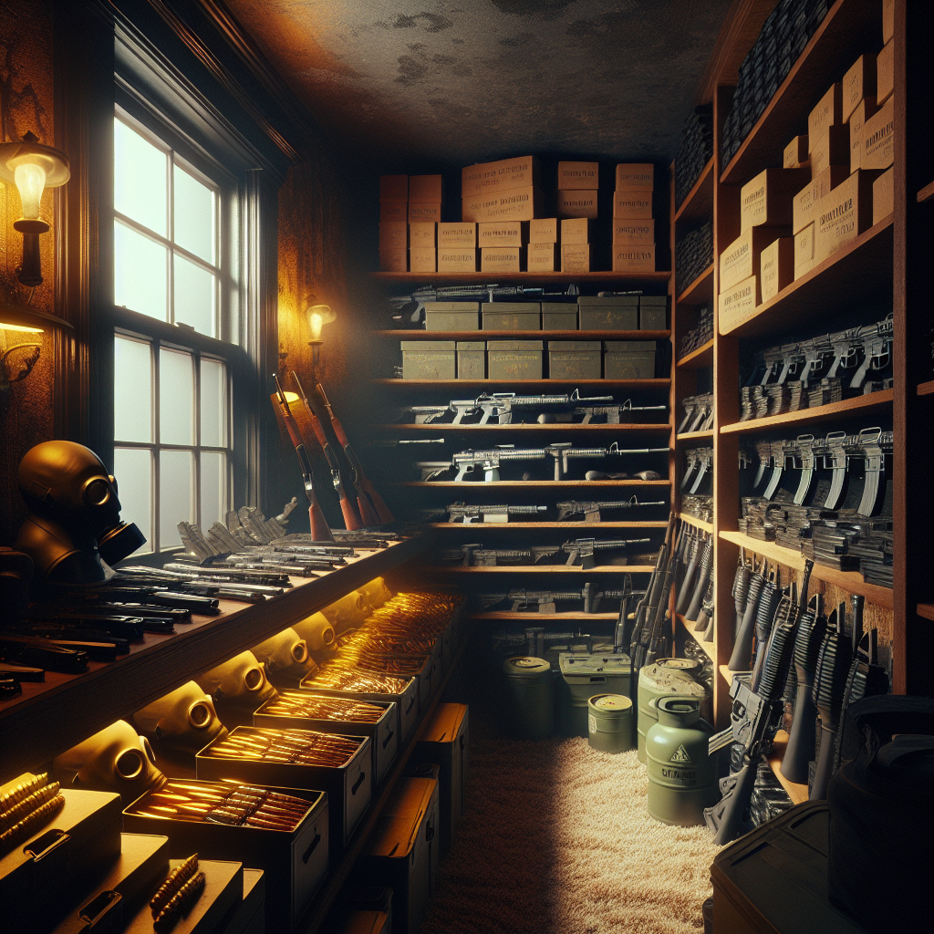 “Shocking Stockpile of Guns, Ammo, and Gas Masks Found in Lake County Home Before Ambush, Authorities Reveal”