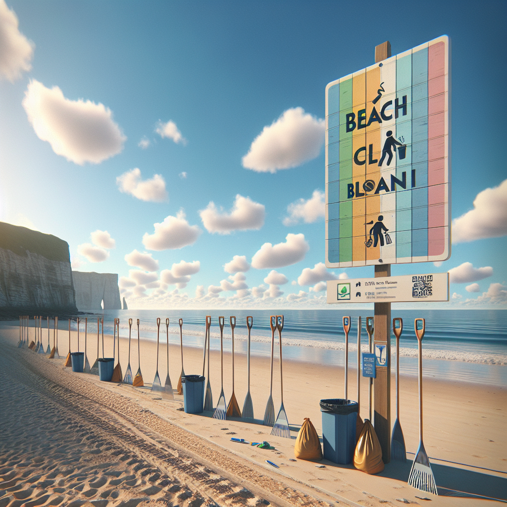 “Jersey Introduces Innovative Beach Clean Boards to Combat Littering Issues”