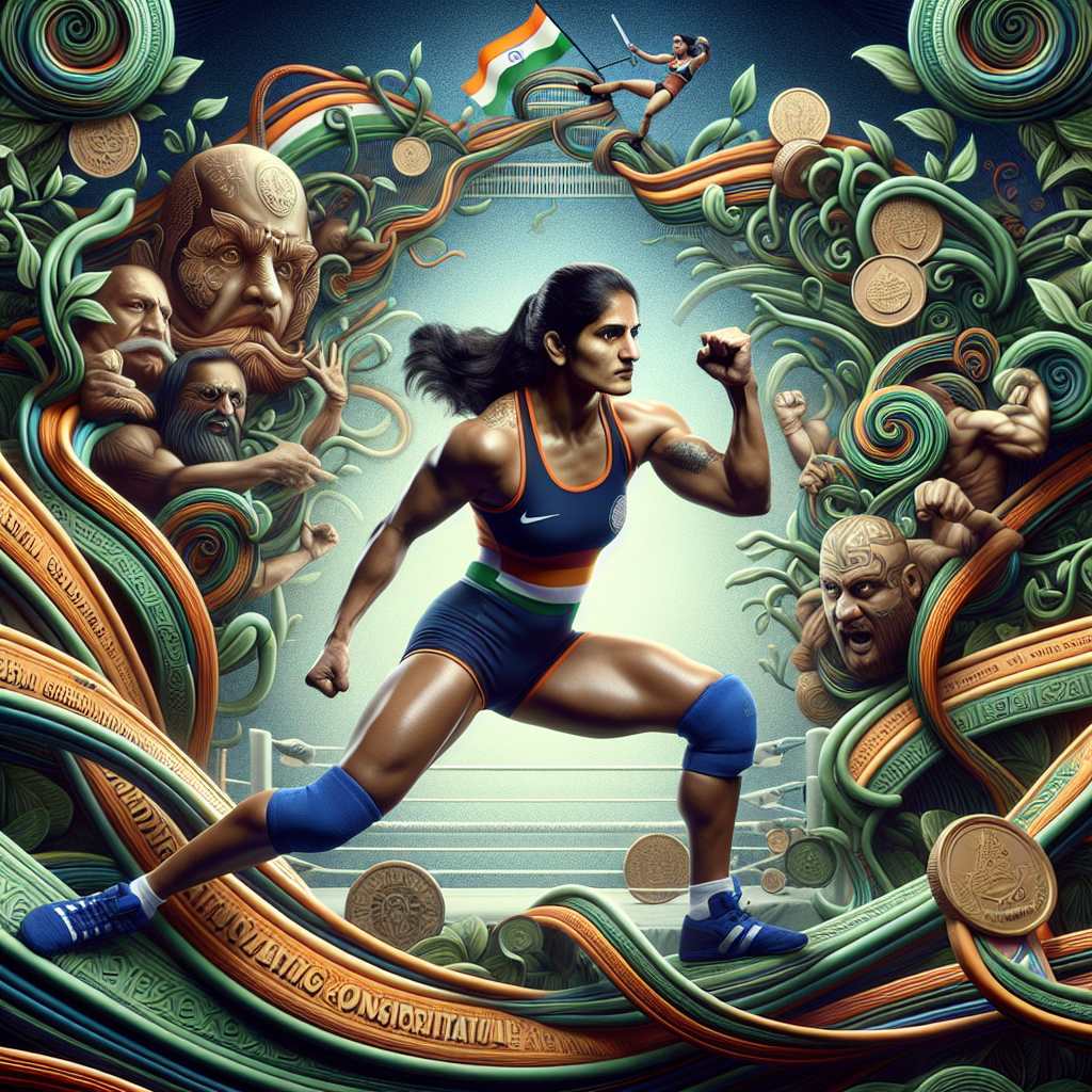 “Athletics Body Chief Slams Vinesh Phogat Conspiracy Theories, Urges Focus on Sports”