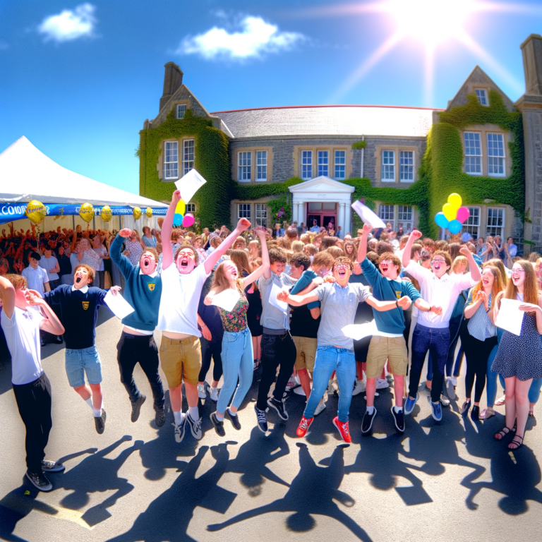 Guernsey Students Celebrate Thrilling A-Level Exam Success!