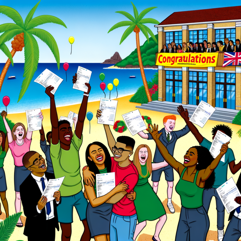 Discover the Island’s Schools’ Reactions to This Year’s A-Level Results!