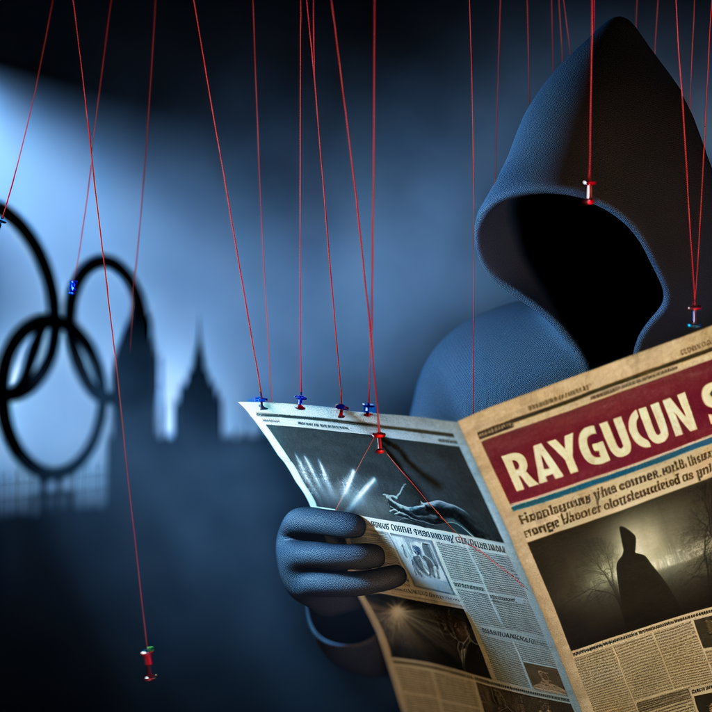 “Unraveling the Chilling Conspiracy Theory Plaguing Raygun Post-Olympics Scandal!”