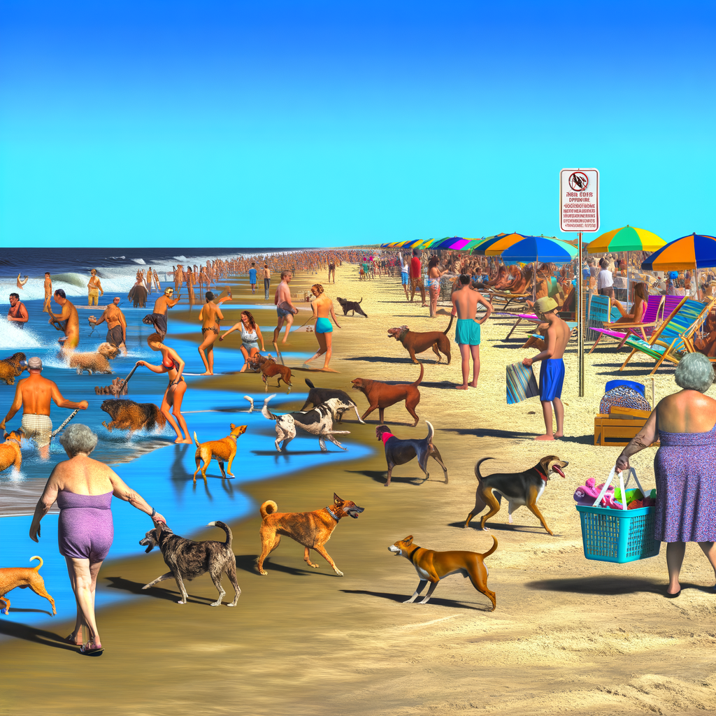 “Jersey States Sparks Controversy: Dogs on Beaches and Parking Petitions Take Center Stage!”