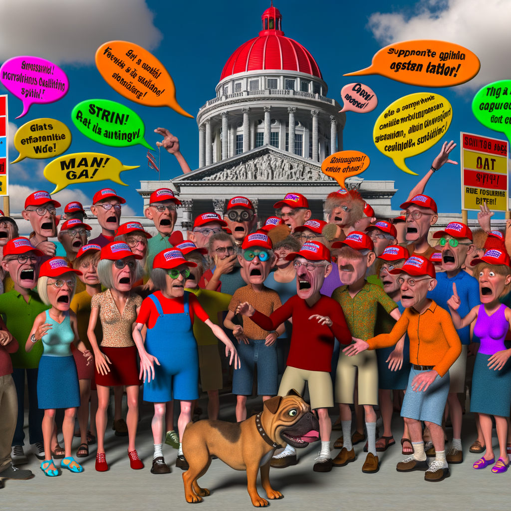 “Trump Supporters Push Bizarre Conspiracy: Is Tim Walz’s Dog Just a Hoax?”