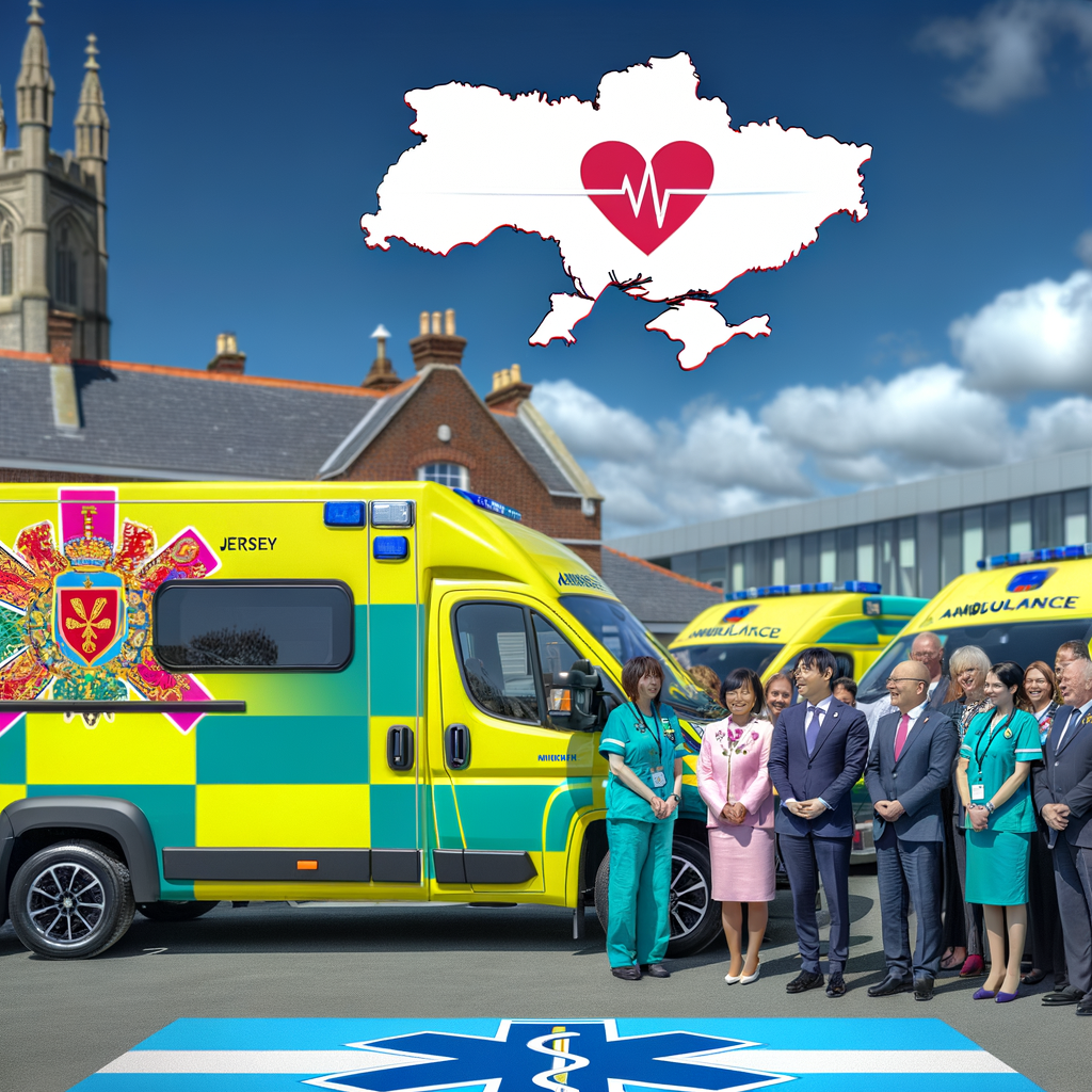 Jersey Upgrades Ambulance Fleet, Donates Vehicles to Ukraine!
