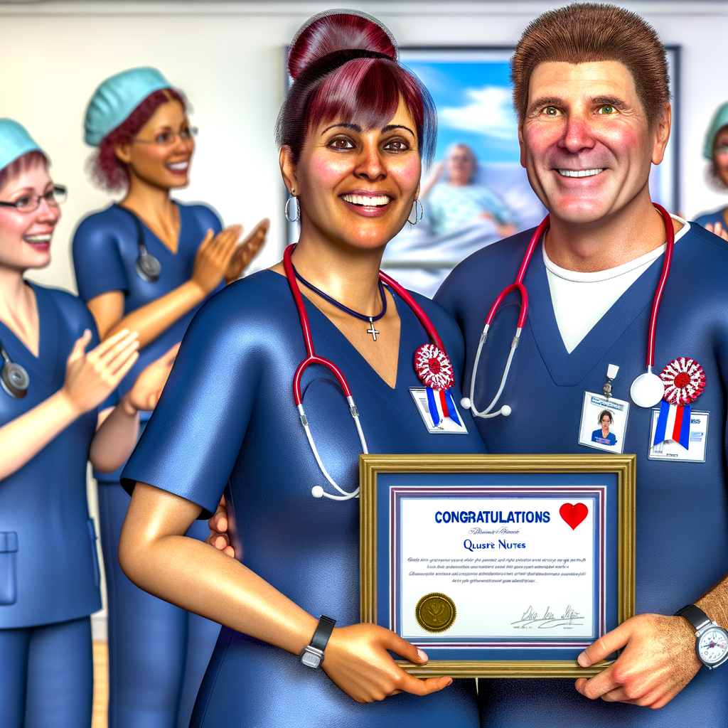 “Jersey’s Caring Heroes: Two Local Nurses Honored with Prestigious Queen’s Nurse Title!”