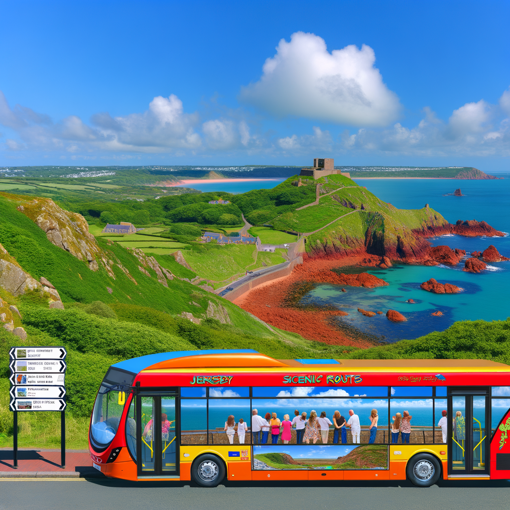 “Discover Jersey: Tourism Chief Embraces New Scenic Bus Routes!”