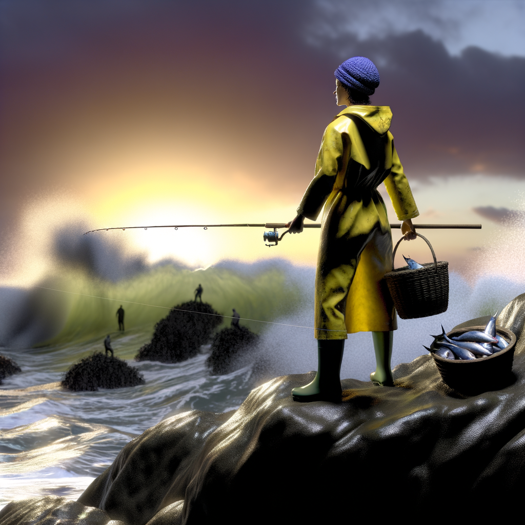 “Breaking Waves: A Jersey Fisherwoman’s Journey in a Male-Dominated World”