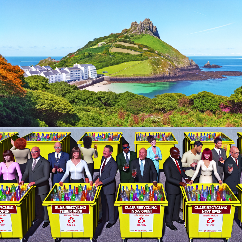 “Unlock a Lucrative Business Opportunity: Guernsey Launches Tender for Glass Recycling!”