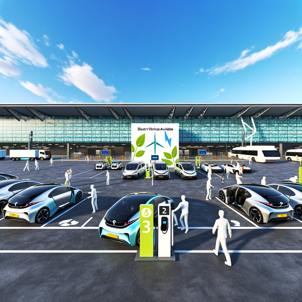 “Exciting News: Electric Vehicles Now Available at Jersey Airport and Ferry Terminal!”