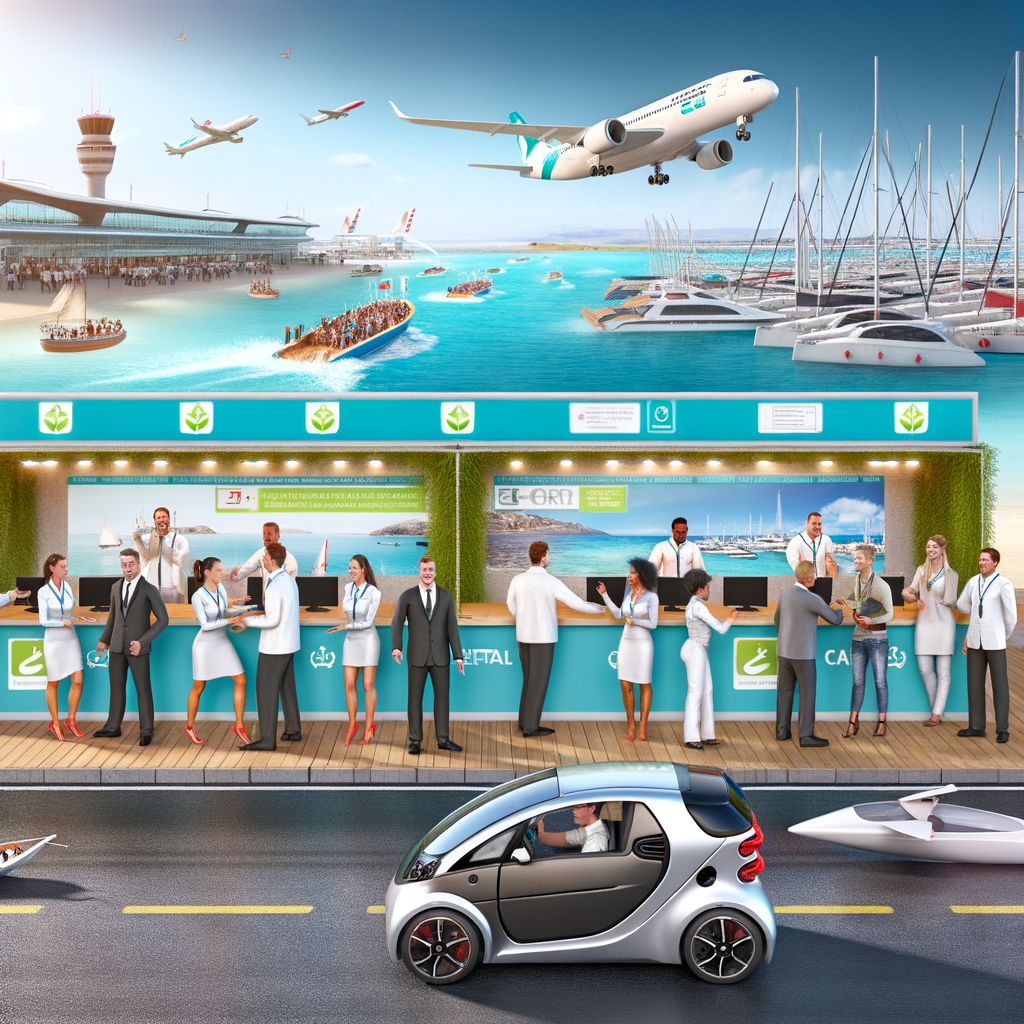“Exciting News: EV Car Rentals Launching at Airport and Harbour!”