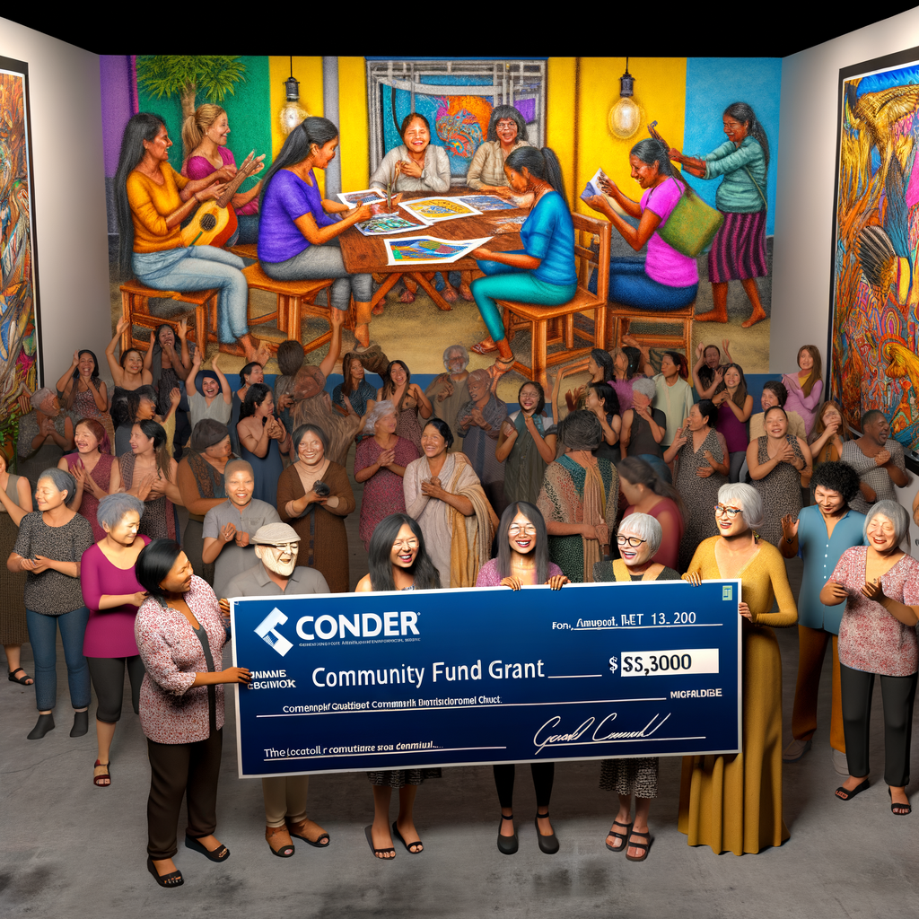 Condor Elevates Local Arts Scene with Generous Community Fund Grant!