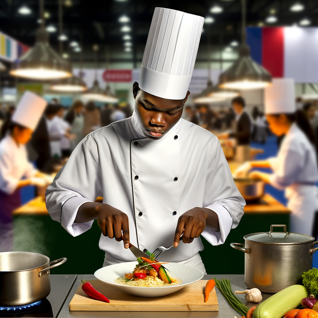 “Meet the Young Jersey Chef Who’s Making Waves in the National Competition Finals!”