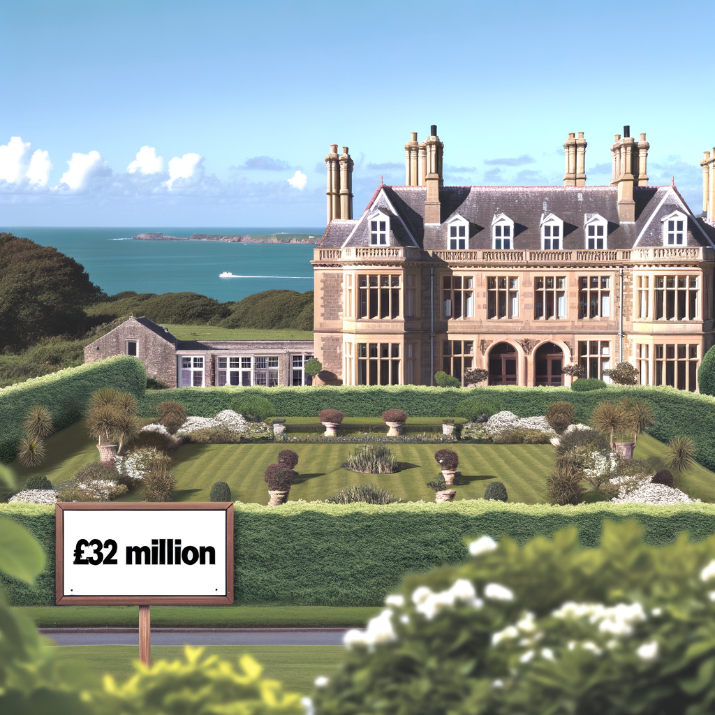 “Unveiled: Is This £32 Million Mansion the Priciest in Jersey?”