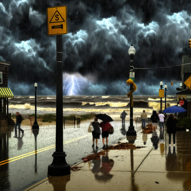 “Brace for Impact: Flash Flood Warning Issued as Jersey Faces Heavy Rain This Weekend!”