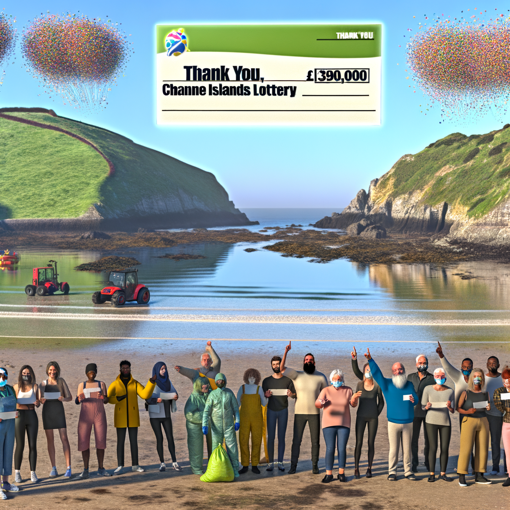 Jersey’s Environmental Charities Score Big with £39,000 Boost from Channel Islands Lottery!