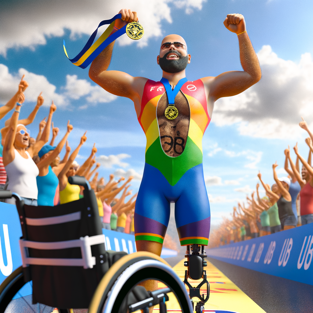 Inspiring Jersey Man with Bone Disease Conquers Triathlon Challenge!