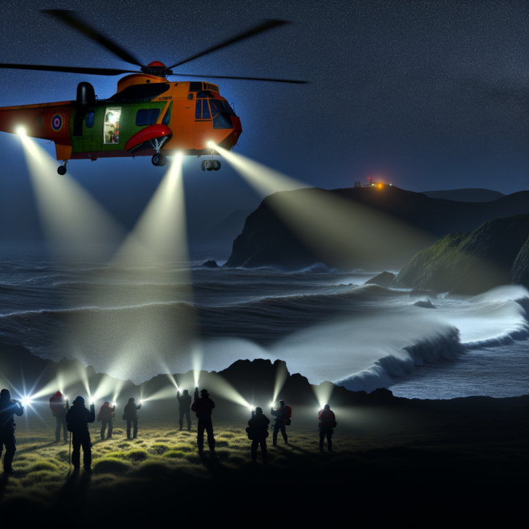 Channel Islands Air Search Takes to the Skies in Urgent Nighttime Hunt for Missing Person